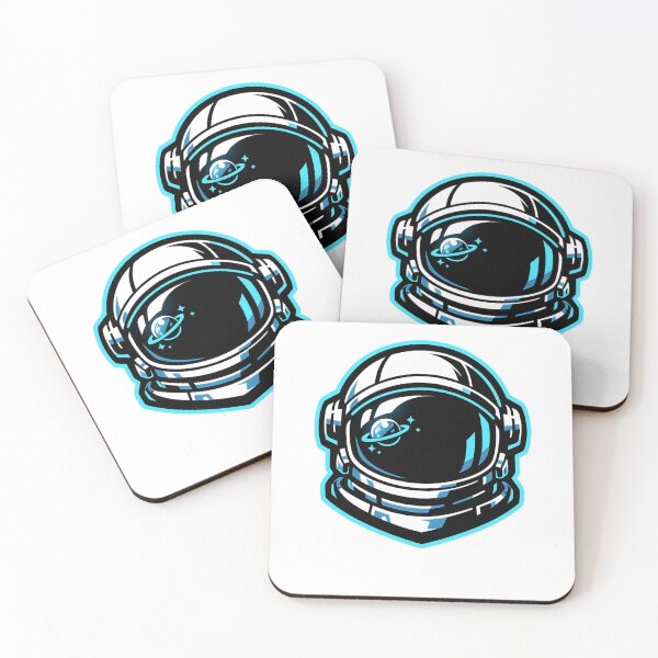 Item preview, Space Helmet Badge – Minimal Astronaut Emblem designed and sold by wait4signal.