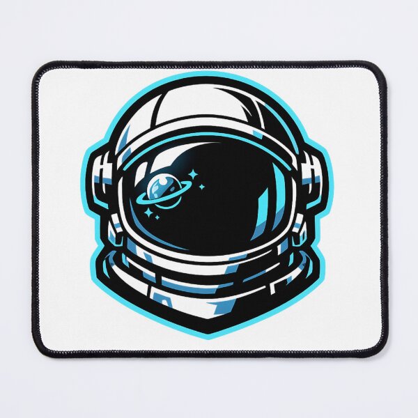 Item preview, Space Helmet Badge – Minimal Astronaut Emblem designed and sold by wait4signal.