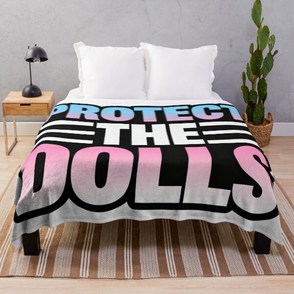 Item preview, Protect The Dolls - Pastel Aesthetic Trans Pride Support designed and sold by EchoPrint Co..