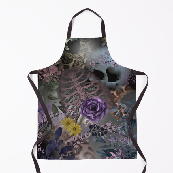 Item preview, Floral Skull Art – Gothic Skull with Flowers, Dark Aesthetic, Tattoo-Inspired Illustration designed and sold by SKULLARTISTRY.