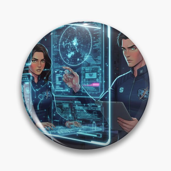 Item preview, Relan & San: Dimension-6 Research Lab | Futuristic Cyber Operations designed and sold by RS-Globalist-.