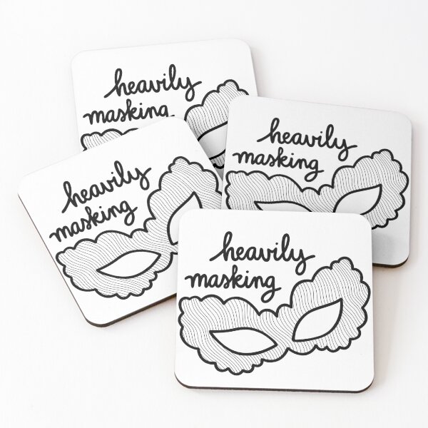 Item preview, Heavily Masking - Autistic, ASD, Neurodivergent designed and sold by aliciawarddesign.