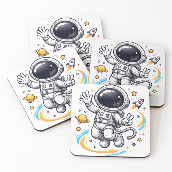 Item preview, Floating Astronaut  designed and sold by ArtDecorPixell.