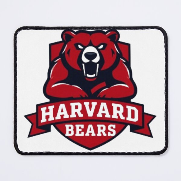 Item preview, Harvard Bear Mascot Logo – Bold Red Athletic College Style designed and sold by MystiColo.