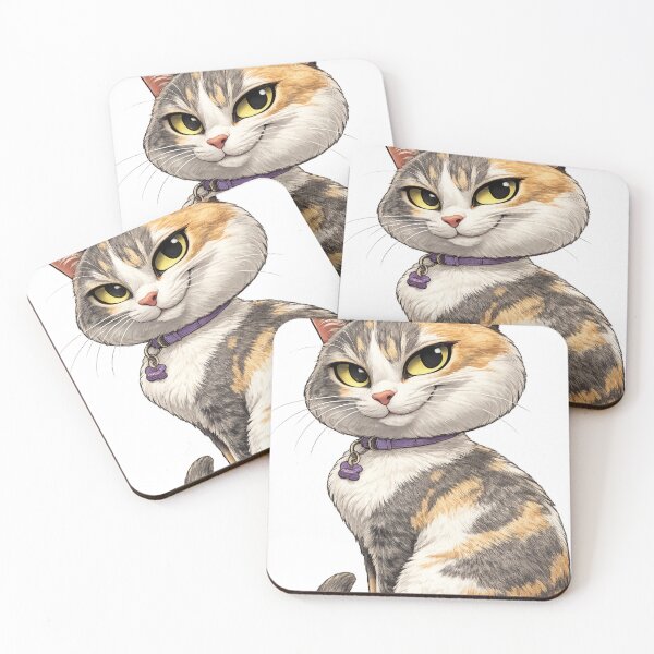 Item preview, Priscilla the Shop Cat designed and sold by shineondesigns.