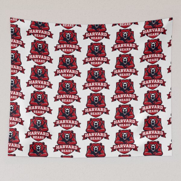 Item preview, Harvard Bear Mascot Logo – Bold Red Athletic College Style designed and sold by MystiColo.