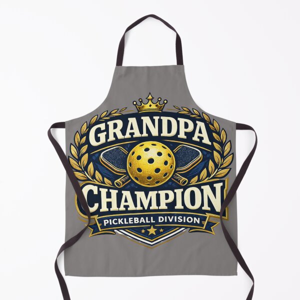 Item preview, Pickleball Grandpa Champion Shirt – Athletic Championship Style Tee – Gift for Competitive Grandfather designed and sold by Pickleball-Gift.