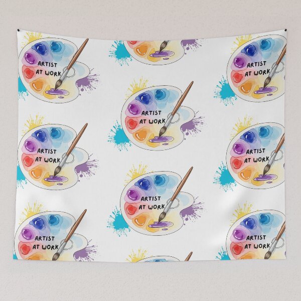 Item preview, Artist at Work designed and sold by Shining Bright Arts, Crafts & Illustration.