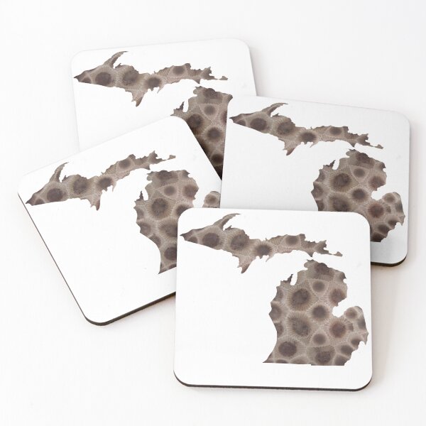 Item preview, Petoskey stone pattern, Michigan stone pattern, I heart the Great Lakes! designed and sold by hollycooper.