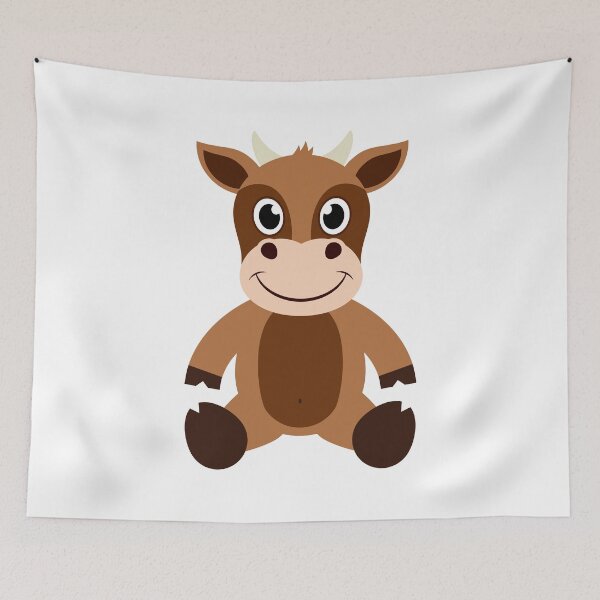 Item preview, Cute Barnyard Cow designed and sold by Captain Creative.