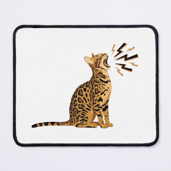 Item preview, I Do Not Meow I Yowl Loud Bengal Cat Meme designed and sold by Petzzz.
