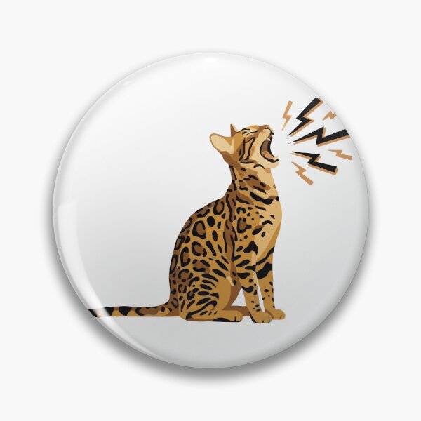 Item preview, I Do Not Meow I Yowl Loud Bengal Cat Meme designed and sold by Petzzz.