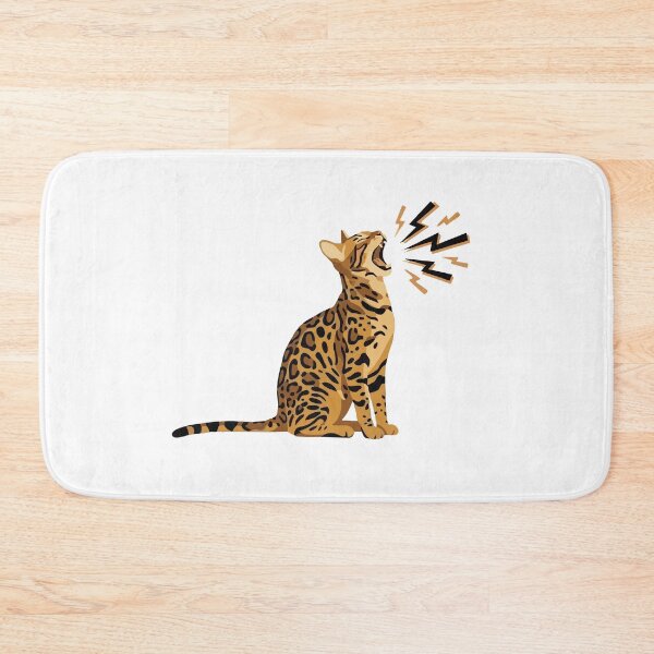 Item preview, I Do Not Meow I Yowl Loud Bengal Cat Meme designed and sold by Petzzz.