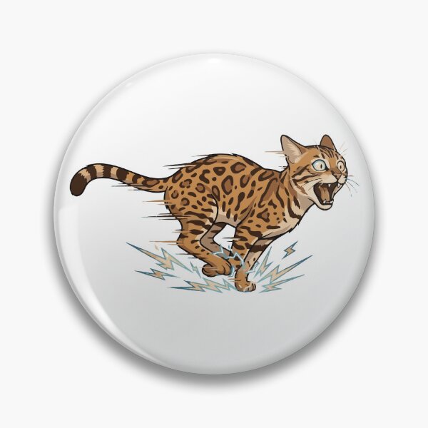 Item preview, Powered By Pure Chaos Energy Bengal Cat designed and sold by Petzzz.
