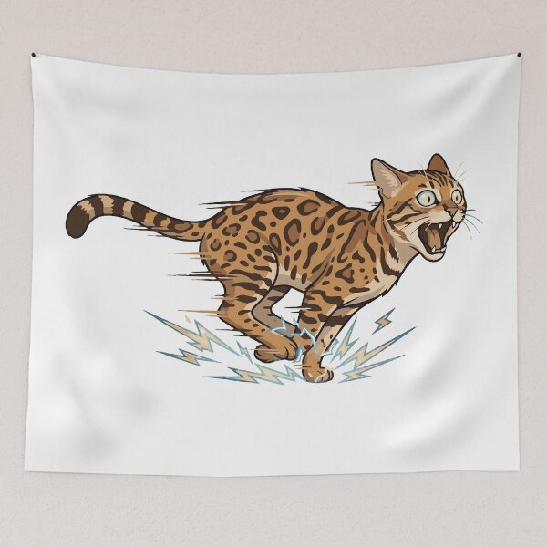 Item preview, Powered By Pure Chaos Energy Bengal Cat designed and sold by Petzzz.