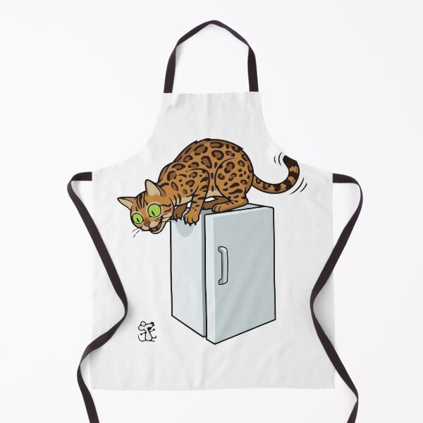 Item preview, The Fridge Gargoyle High Altitude Bengal Cat designed and sold by Petzzz.