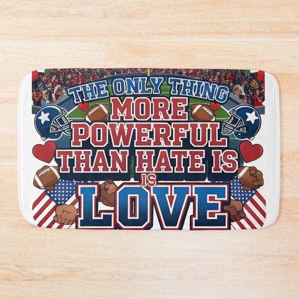 Item preview, The Only Thing More Powerful Than Hate Is Love Stadium Unity Concept designed and sold by Uglyandcute.