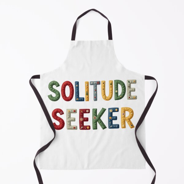 Item preview, SOLITUDE SEEKER - EN LETRAS IMITADORAS DE COLORES designed and sold by AlexOBrienArt.