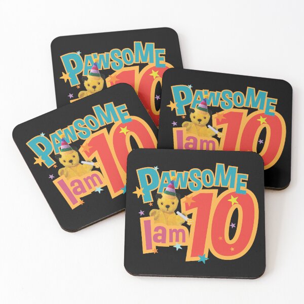 Item preview, Sooty I Am Ten 10th Birthday Pawsome Kids designed and sold by All-And-Every.