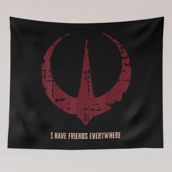 Item preview, I Have Friends Everywhere Star Wars Andor Quote Re designed and sold by AnaBode.