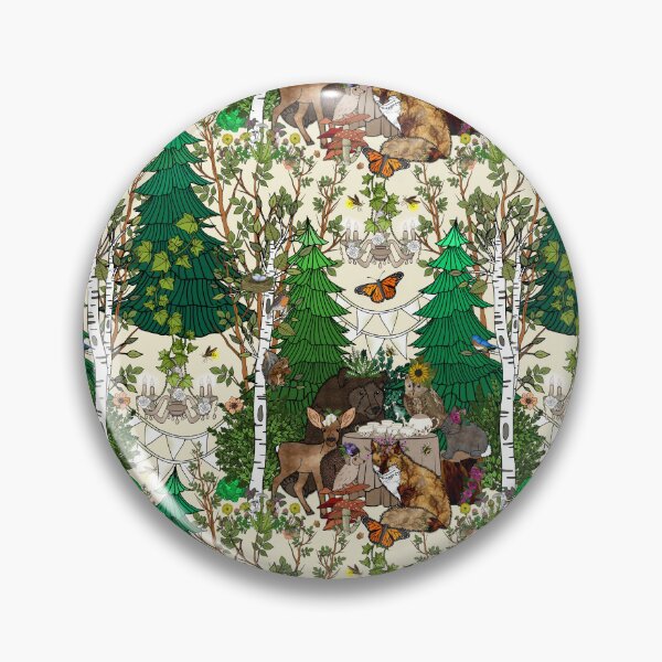 Item preview, Woodland Tea Party Animals designed and sold by IrishVikingDesigns.