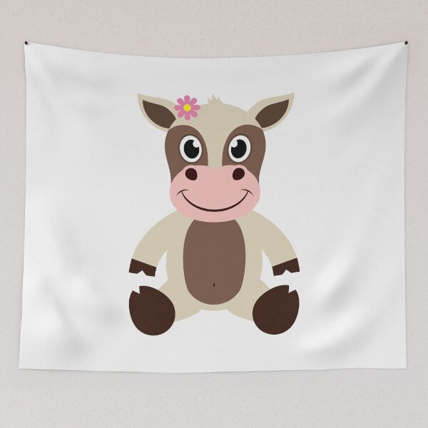 Item preview, Cute Barnyard Cow designed and sold by Captain Creative.