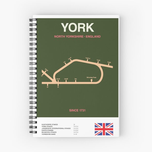Item preview, Minimalist York Horse Racing Line Print designed and sold by The Circuit Collection.