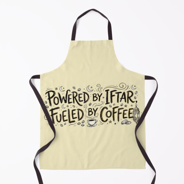 Item preview, Hand-Drawn Ramadan Coffee - Powered By Iftar Fueled By Coffee designed and sold by chihab21.