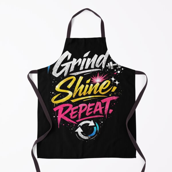 Item preview, Grind. Shine. Repeat. – Graffiti Motivation designed and sold by ForeverPrintsOK.
