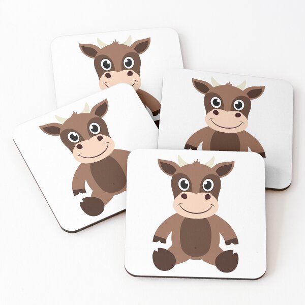 Item preview, Cute Barnyard Cow designed and sold by Captain Creative.
