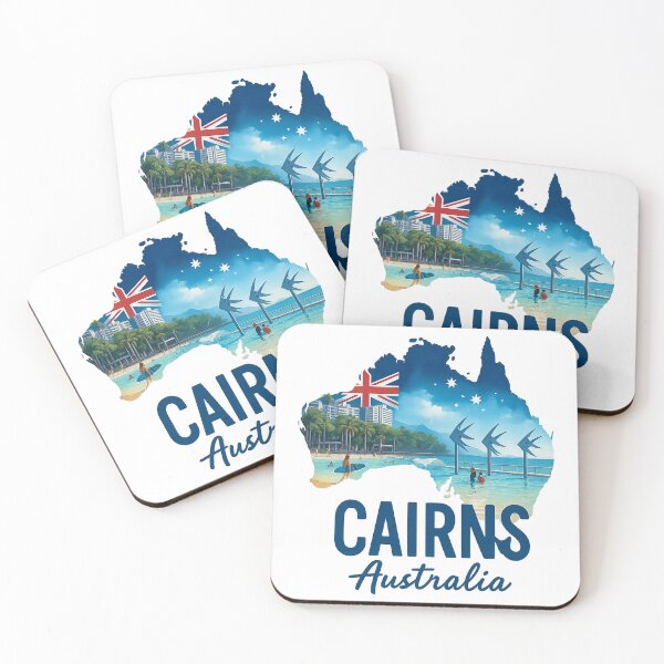 Item preview, Cairns Australia Retro Travel Art designed and sold by ryanapples2.