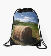 Rural Scene Drawstring Bag