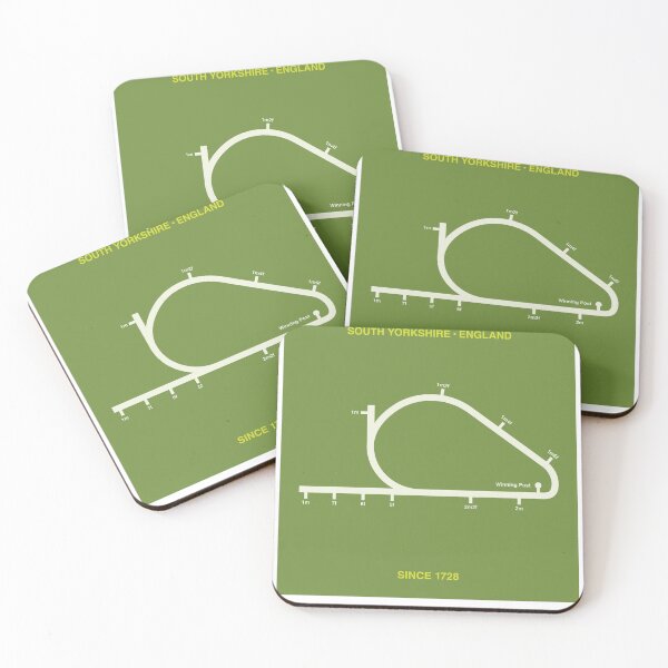 Item preview, Minimalist Doncaster Horse Racing Line Print designed and sold by The Circuit Collection.