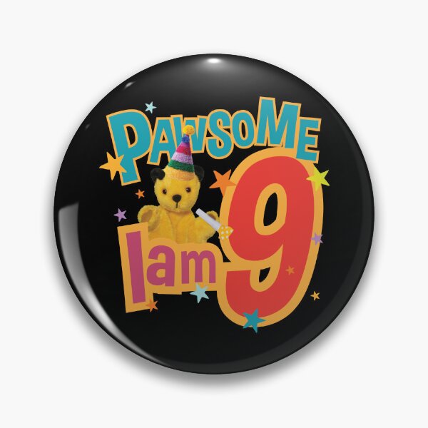 Item preview, Sooty I Am Nine 9th Birthday Pawsome Kids designed and sold by All-And-Every.