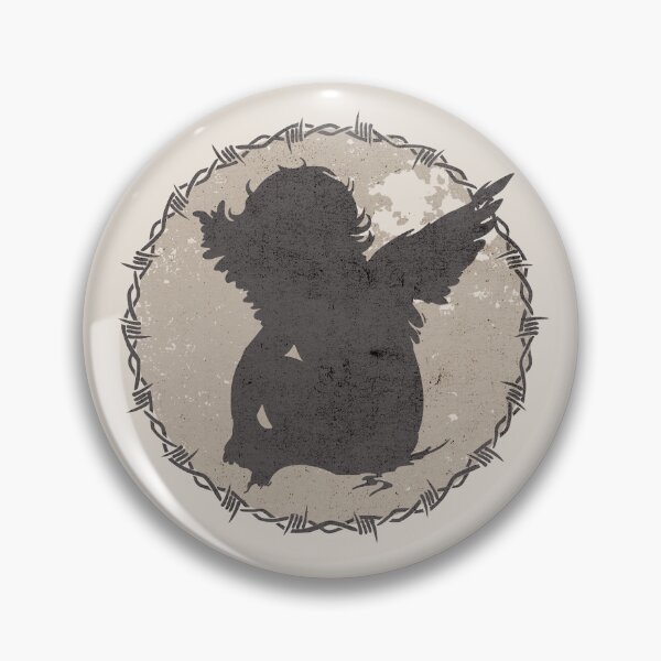 Item preview, Cherub shadow with barbed wire designed and sold by yourvanitybrand.