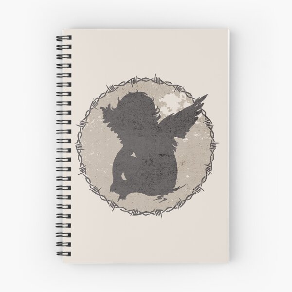 Item preview, Cherub shadow with barbed wire designed and sold by yourvanitybrand.