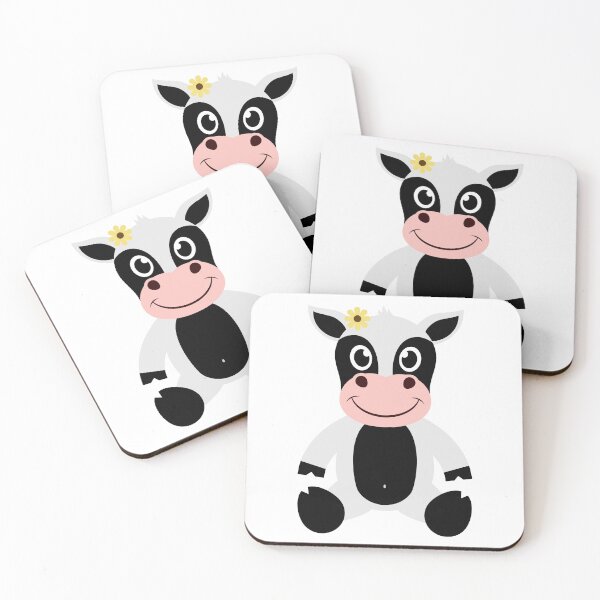 Item preview, Cute Barnyard Cow designed and sold by Captain Creative.