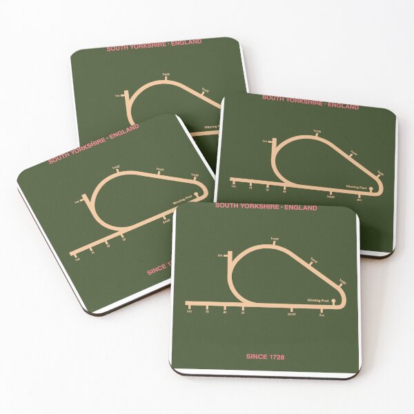 Item preview, Minimalist Doncaster Horse Racing Line Print designed and sold by The Circuit Collection.