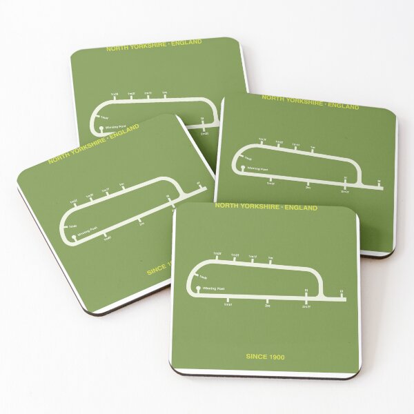 Item preview, Minimalist Ripon Horse Racing Line Print designed and sold by The Circuit Collection.
