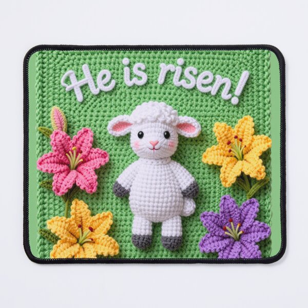 Item preview, He Is Risen Crocheted designed and sold by Kamoufleur.