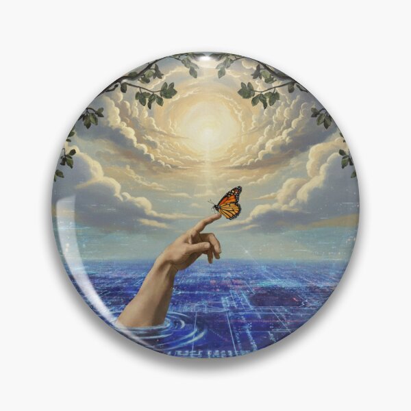 Item preview, Return To Real Surreal Tech and Nature designed and sold by Inkwood Studio Designs.