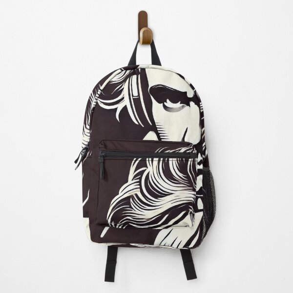 Item preview, Beethoven wearing headphones modern line art portrait designed and sold by Urbi et Orbi.