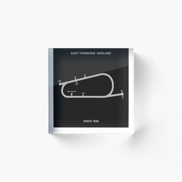 Item preview, Minimalist Beverley Horse Racing Line Print designed and sold by The Circuit Collection.