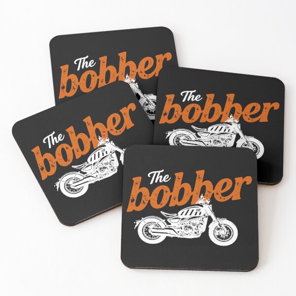 Item preview, The Bobber Motorcycle Bike (white) designed and sold by Yoho-ka Press.
