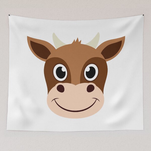 Item preview, Cute Barnyard Cow designed and sold by Captain Creative.