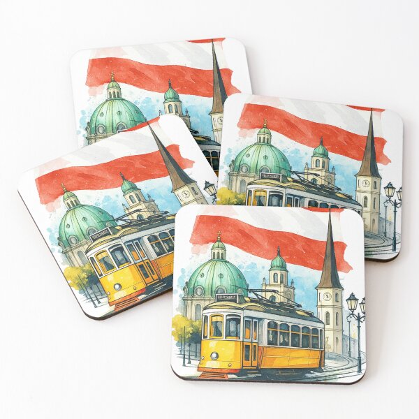 Item preview, Vienna Austria Travel Art designed and sold by ryanapples2.