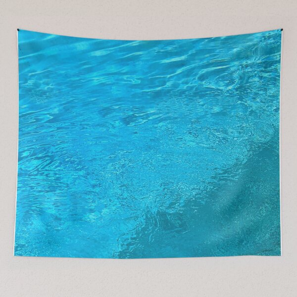 Item preview, Beautiful gentle ocean scene, lake-view, aqua-teal water waves designed and sold by hollycooper.