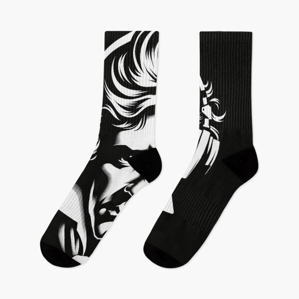 Item preview, Modern Beethoven portrait with headphones in black and white designed and sold by Urbi et Orbi.