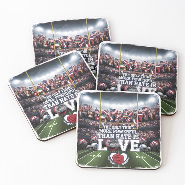 Item preview, The Only Thing More Powerful Than Hate Is Love Stadium Unity Concept designed and sold by Uglyandcute.