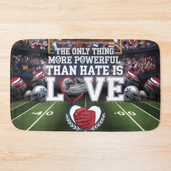 Item preview, The Only Thing More Powerful Than Hate Is Love Stadium Unity Concept designed and sold by Uglyandcute.